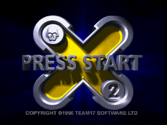 X2: No Relief title screen for Playstation